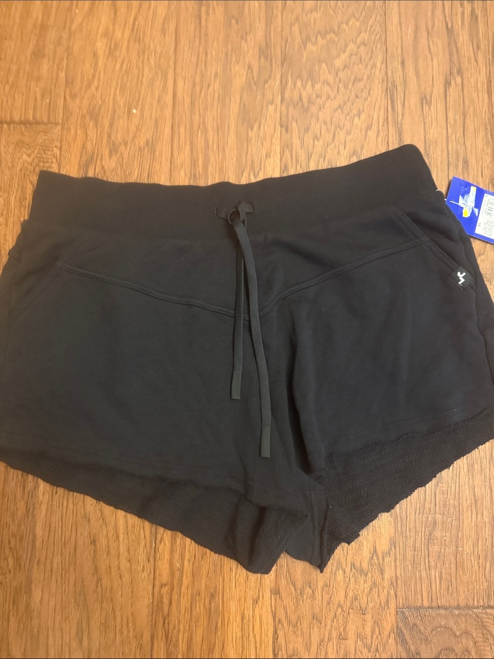 JoyLab Black Athletic Drawstring Lounge Shorts